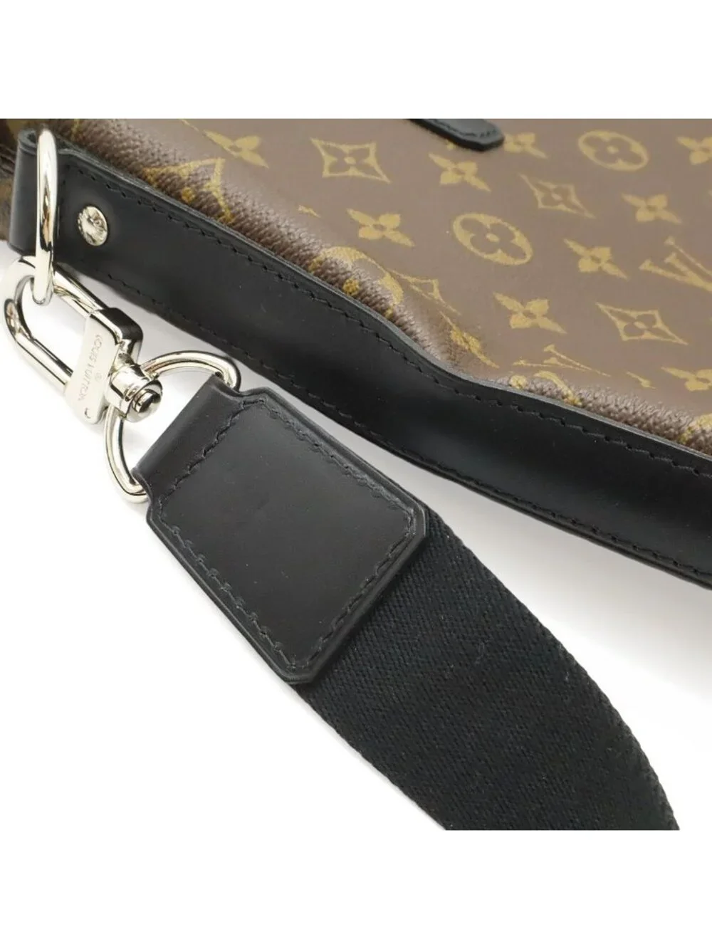 Louis Vuitton Monogram Macassar Kitan Tote 2-Way Shoulder Bag